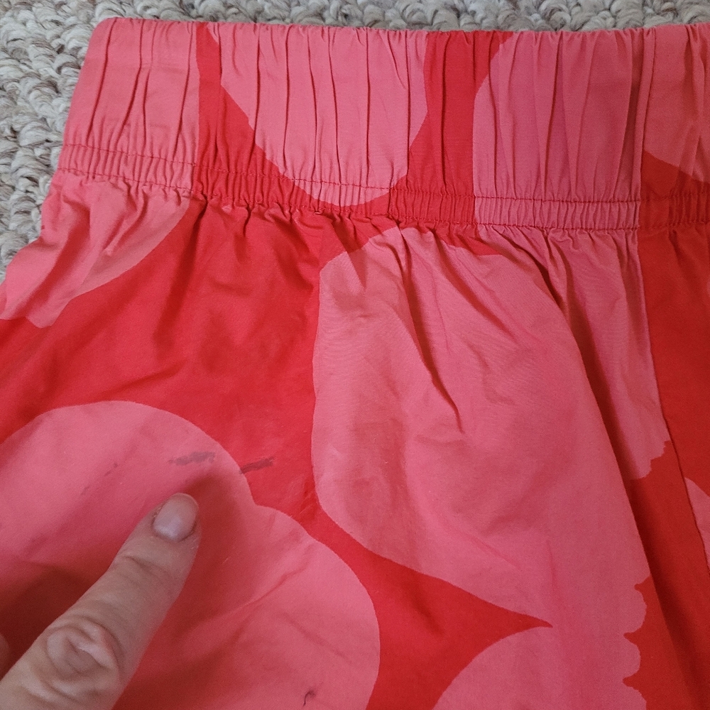 Marimekko Voimakukka Uniko Red Pants - Picture 5 of 10